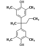 CAS 登录号：122419-17-4， 4,4'-(2,2-戊烷二基)二(2,6-二甲基苯酚)