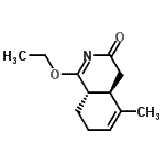 CAS#: 122490-28-2, (4aR,8aS)-1-Ethoxy-5-Methyl-4A,7,8,8A-Tetrahydro-3(4H)-Isoquinolinone