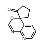 CAS 登录号：122503-73-5， 2H-螺[环戊烷-1,4'-吡啶并[2,3-d][1,3]恶嗪]-2-酮