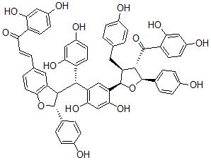 CAS 登录号：122585-40-4， Lophirachalcone
