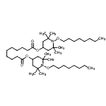 CAS#: 122586-52-1, Bis[2,2,6,6-Tetramethyl-1-(Octyloxy)-4-Piperidinyl] Sebacate