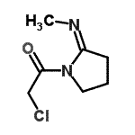CAS 登录号：122600-33-3， 2-氯-1-[(2Z)-2-(甲基亚胺)-1-吡咯烷基]乙酮
