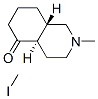 CAS 登录号：122629-20-3， 八氢-2-甲基-反式-5(1H)-异喹诺酮甲碘化物