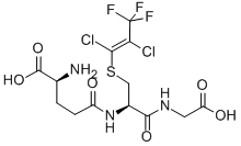 CAS 登录号：122652-97-5， (2S)-2-氨基-5-[[(2R)-2-氨基-3-[(E)-1,2-二氯-3,3,3-三氟丙-1-烯基]硫基丙酰]-(羧甲基)氨基]-5-氧代戊酸