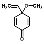 CAS#: 122698-74-2, 4-Methoxy-4-Vinyl-2,5-Cyclohexadien-1-One