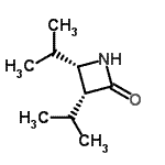 CAS 登录号：122717-18-4， (3R,4S)-3,4-二异丙基-2-氮杂环丁酮