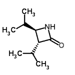 CAS 登录号：122717-19-5， (3R,4R)-3,4-二异丙基-2-氮杂环丁酮