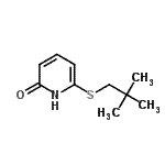 CAS#: 122754-62-5, 6-[(2,2-Dimethylpropyl)Sulfanyl]-2(1H)-Pyridinone