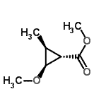 CAS 登录号：122775-07-9， 甲基(1S,2S,3S)-2-甲氧基-3-甲基环丙烷羧酸酯