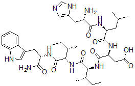 CAS 登录号：122855-39-4， 内皮素(16-21)酰胺