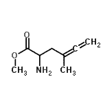 CAS#: 122885-32-9, Methyl 2-Amino-4-Methyl-4,5-Hexadienoate