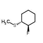 CAS#: 122895-30-1, (1R,2R)-1-Fluoro-2-(Methylsulfanyl)Cyclohexane
