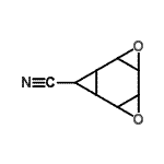 CAS 登录号：122921-39-5， 3,6-二氧杂四环[6.1.0.0<sup>2,4</sup>.0<sup>5,7</sup>]壬烷-9-甲腈