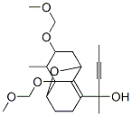 CAS#: 122923-02-8, 2-(7,9-Bis(Methoxymethoxy)-8-Methyl-11-Oxatricyclo(4.4.1.0(2,7))Undec-2-En-3-Yl)-3-Pentyn-2-Ol
