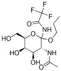 CAS#: 122998-73-6, N-[3-[(2R,3R,4R,5R,6R)-3-Acetamido-4,5-Dihydroxy-6-(Hydroxymethyl)Oxan-2-Yl]Oxypropyl]-2,2,2-Trifluoroacetamide