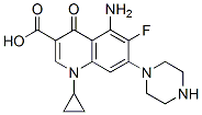 CAS#: 123016-42-2, 5-Amino-1-Cyclopropyl-6-Fluoro-4-Oxo-7-Piperazin-1-Ylquinoline-3-Carboxylic Acid