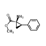 CAS#: 123039-88-3, Methyl (1R,2R)-1-Amino-2-Phenylcyclopropanecarboxylate