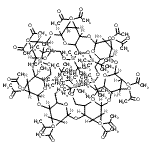 CAS#: 123172-94-1, 5,10,15,20,25,30,35-Heptakis({[Dimethyl(2-Methyl-2-Propanyl)Silyl]Oxy}Methyl)-2,4,7,9,12,14,17,19,22,24,27,29,32,34-Tetradecaoxaoctacyclo[31.2.2.2<Sup>3,6</Sup>.2<Sup>8,11</Sup>.2<Sup>13,16</Sup>.2<Sup>18,21</Sup>.2<Sup>23,26</Sup>.2<Sup>28,31</Sup>]Nona Tetracontane-36,37,38,39,40,41,42,43,44,45,46,47,48,49-Tetradecayl Tetradecaacetate