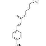 CAS 登录号：123248-21-5， 丁基(2E)-3-(4-甲基苯基)丙烯酸酯