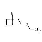 CAS#: 123299-15-0, 1-(2-Ethoxyethyl)-1-Fluorocyclobutane