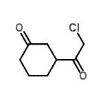 CAS#: 123364-13-6, 3-(Chloroacetyl)Cyclohexanone