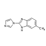 CAS#: 123396-66-7, 2-(1H-Imidazol-1-Yl)-5-Methyl-1H-Benzimidazole