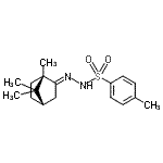 CAS#: 123408-99-1, 4-Methyl-N'-[(1S,2E,4S)-1,7,7-Trimethylbicyclo[2.2.1]Hept-2-Ylidene]Benzenesulfonohydrazide