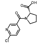 CAS 登录号：123412-46-4， 1-[(6-氯-3-吡啶基)羰基]-L-脯氨酸