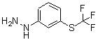 CAS 登录号：123418-93-9， {3-[(三氟甲基)硫基]苯基}肼