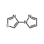 CAS#: 123464-70-0, 4-(1H-Pyrazol-1-Yl)-1,3-Thiazole
