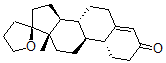 CAS 登录号：1235-13-8， (17R)-4',5'-二氢螺[雌甾-4-烯-17,2'(3'H)-呋喃]-3-酮