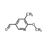 CAS#: 123506-67-2, 6-Methoxy-5-Methylnicotinaldehyde