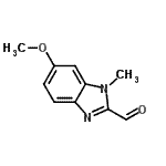CAS#: 123511-59-1, 6-Methoxy-1-Methyl-1H-Benzimidazole-2-Carbaldehyde