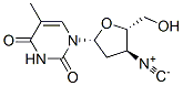 CAS#: 123533-12-0, 1-[(2R,4S,5S)-5-(Hydroxymethyl)-4-Isocyanooxolan-2-Yl]-5-Methylpyrimidine-2,4-Dione