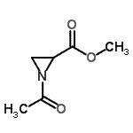 CAS 登录号：123557-03-9， 甲基1-乙酰基-2-氮丙啶羧酸酯