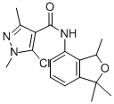 CAS#: 123572-88-3, 5-Chloro-1,3-Dimethyl-N-(1,1,3-Trimethyl-3H-2-Benzofuran-4-Yl)Pyrazole-4-Carboxamide