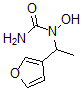 CAS 登录号：123606-23-5， 1-(1-呋喃-3-基乙基)-1-羟基脲