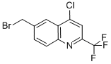 CAS 登录号：123637-51-4， 6-(溴甲基)-4-氯-2-(三氟甲基)-喹啉