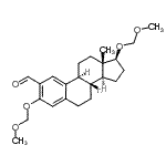 CAS#: 123715-80-0, (17beta)-3,17-Bis(Methoxymethoxy)Estra-1(10),2,4-Triene-2-Carbaldehyde