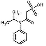 CAS#: 123732-85-4, 2-[Isopropyl(Phenyl)Amino]-2-Oxoethanesulfonic Acid