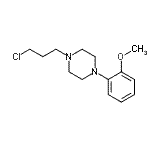 CAS#: 123733-63-1, 1-(3-Chloropropyl)-4-(2-Methoxyphenyl)Piperazine