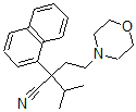 CAS 登录号：1238-65-9， 3-甲基-2-(2-吗啉-4-基乙基)-2-萘-1-基丁腈