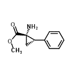 CAS#: 123806-65-5, Methyl (1S,2S)-1-Amino-2-Phenylcyclopropanecarboxylate