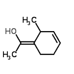 CAS 登录号：123883-58-9， (1Z)-1-(2-甲基-3-环己烯-1-亚基)乙醇