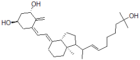 CAS#: 123963-52-0, 1,25-Dihydroxy-24-trihomo-22-ene-vitamin D3