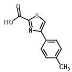 CAS#: 123971-35-7, 4-(4-Methylphenyl)-1,3-Thiazole-2-Carboxylic Acid