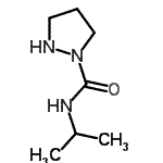 CAS#: 124072-92-0, N-Isopropyl-1-Pyrazolidinecarboxamide