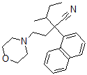 CAS#: 1241-65-2, 3-Methyl-2-(2-Morpholin-4-Ylethyl)-2-Naphthalen-1-Ylpentanenitrile