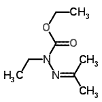 CAS#: 124153-85-1, Ethyl 1-Ethyl-2-Isopropylidenehydrazinecarboxylate