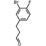 CAS#: 124170-34-9, 3-(3-Bromo-4-Fluorophenyl)Propanal